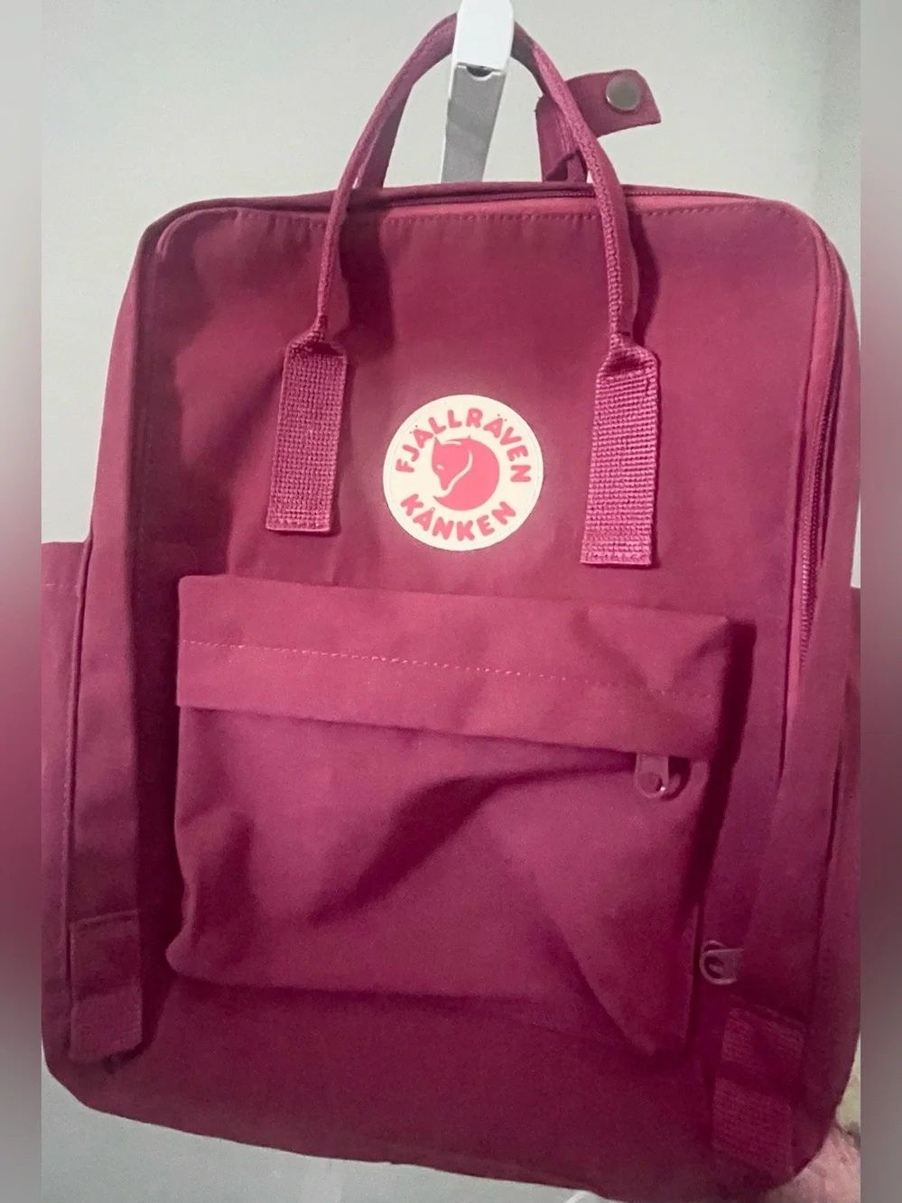 Fjallraven Kanken Backpack in Deep Berry